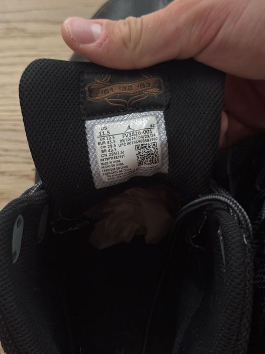 Мужские кроссовки Jordan Winterized 6 Rings,размер 45.5