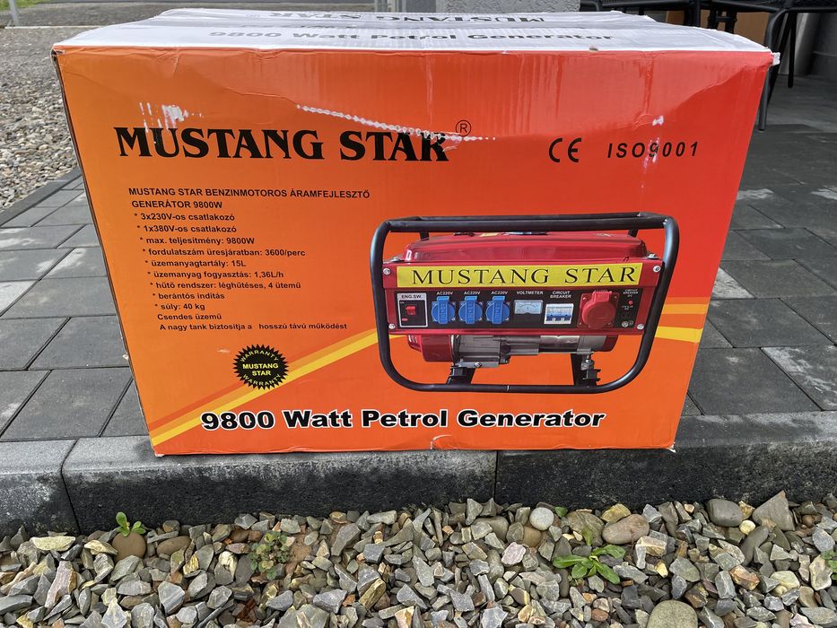 Генератор Mustang Star 9800 watt