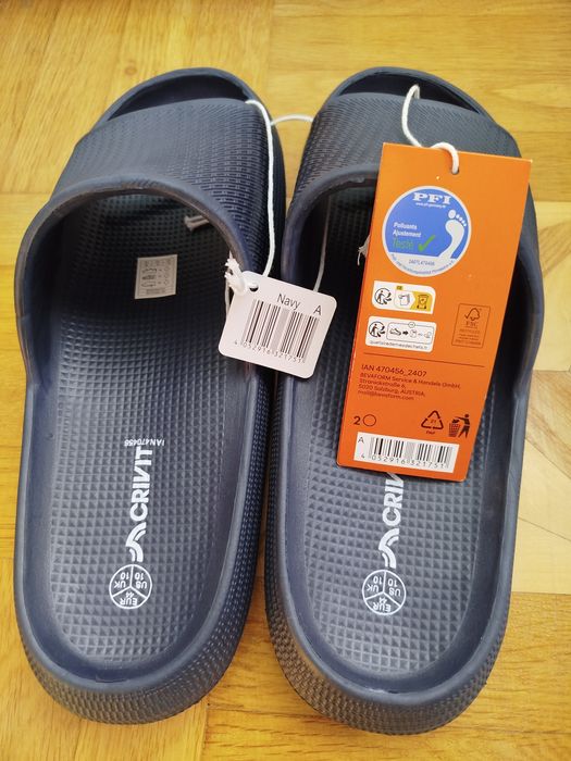 Чоловічі шльопанці CRIVIT 28см