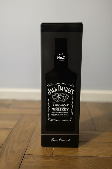 Candeeiro Retro Jack Daniel’s | Garrafa Vidro LED Multicor com Comando