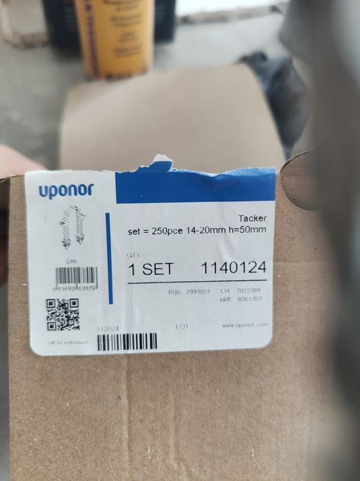 Zszywki do takera tackera ogrzewanie podłogowe podłogówka 14 14-20 mm h 50