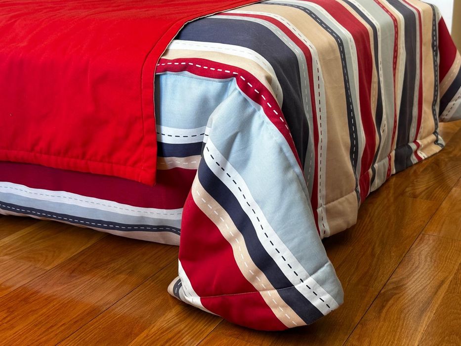 Coberta cama quarto juvenil