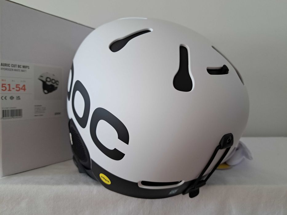 Kask narciarski POC Auric Cut BC Backcountry Mips White XS/S 51-54cm