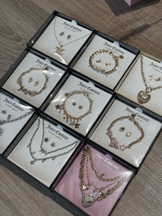 Подарунковий набір прикрас Juicy Couture оригінал