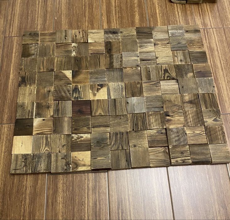 Drewniany panel 3 D