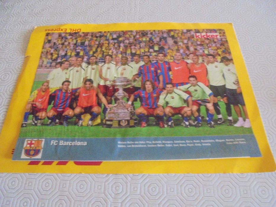 Posters de futebol da Champions League 2005-06