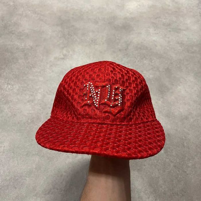 Vintage Czapka Z Daszkiem NY City Gang Mass Clinic Rap OG Y2K Skate