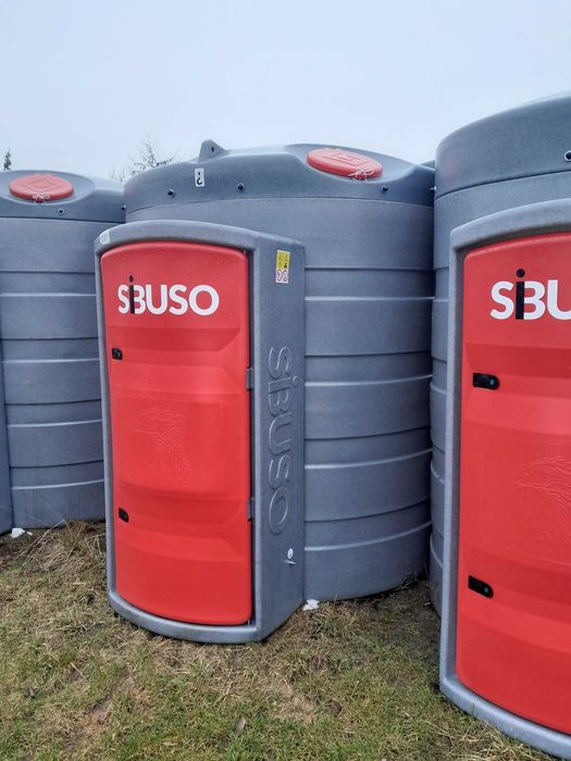 Zbiornik SIBUSO NVC5000 na olej napędowy, dwupłaszczowy, 5000 litrów