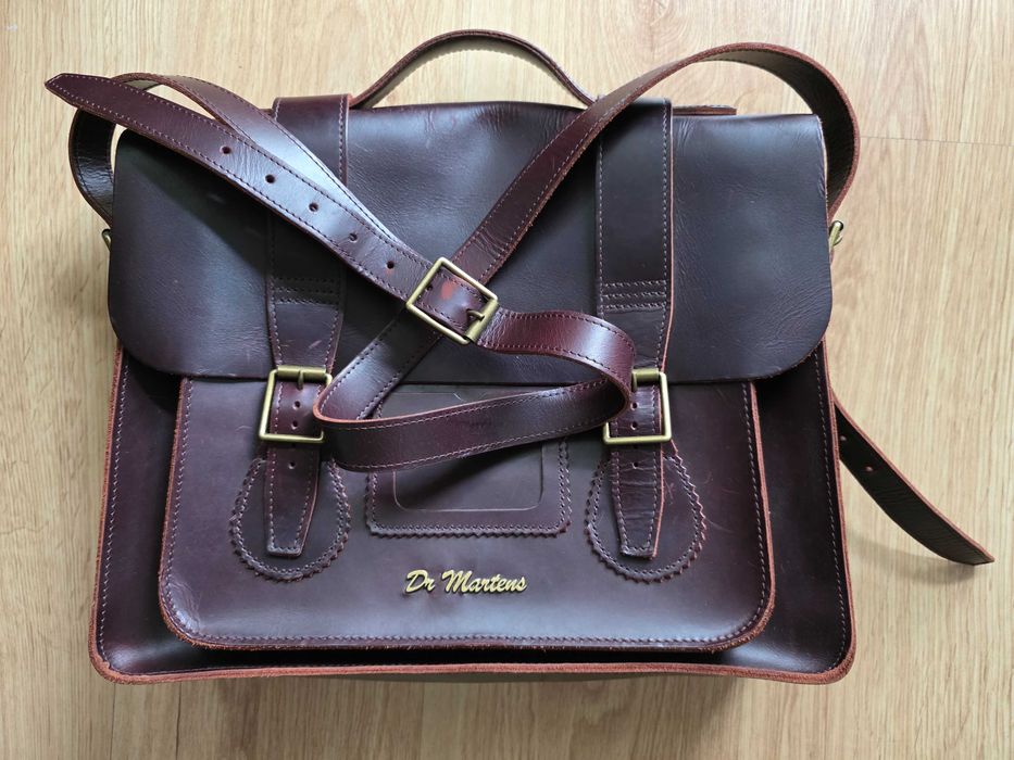 Dr. Martens 15-inch Leather Satchel bag
