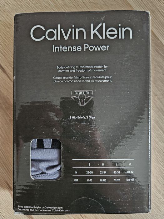 Calvin Klein Majtki Slipy 2-Pack Rozmiar M