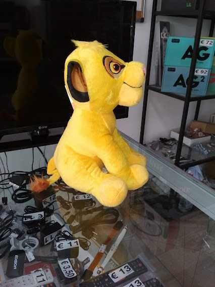 PROMO:Peluche Disney Rei Leão Simba Júnior 30 e 50cm com som