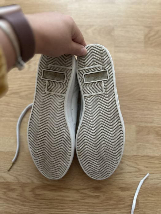 Кеди шкіряні adidas