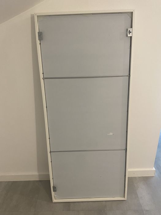 Espelho de Parede Grande com Moldura Branca (149x65 cm)