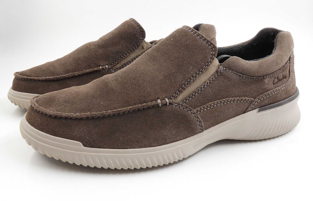 Clarks skórzane moaksyny na wiosnę 44,5