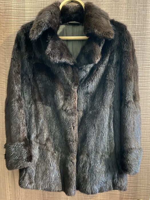 Шуба натуральна норка xs-s