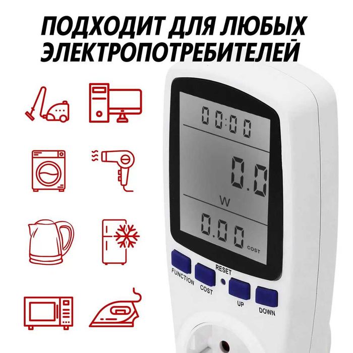 Ваттметр амперметр вольтметр энергометр.