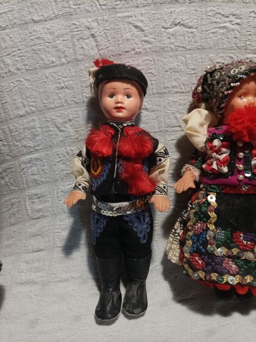 Куклы коллекционные.В словацких национальных костюмахх