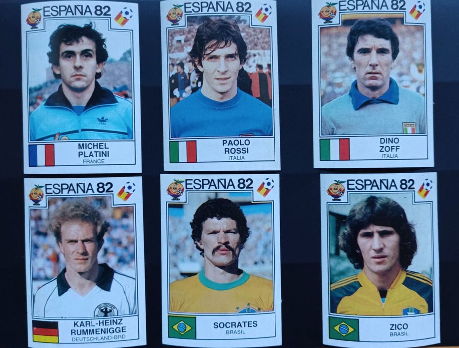 Cromos Espanha 82 / Panini