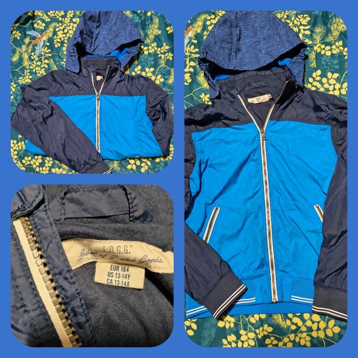 Kurtka wiosenno - jesienna, przeciwdeszczowa H&M roz. 164