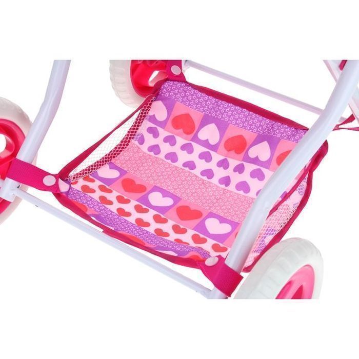 Wózek dla Lalek Głęboki Spacerówka Gondola Nosidełko 3w1 Składany