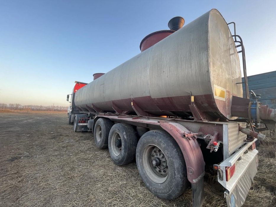 Бочка цитерна напівпричіп
