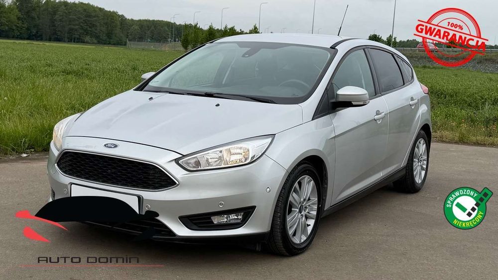 Ford Focus Raty Klima Navi Park Assist148tys km Salon PL Zarejestrowany Gwarancja