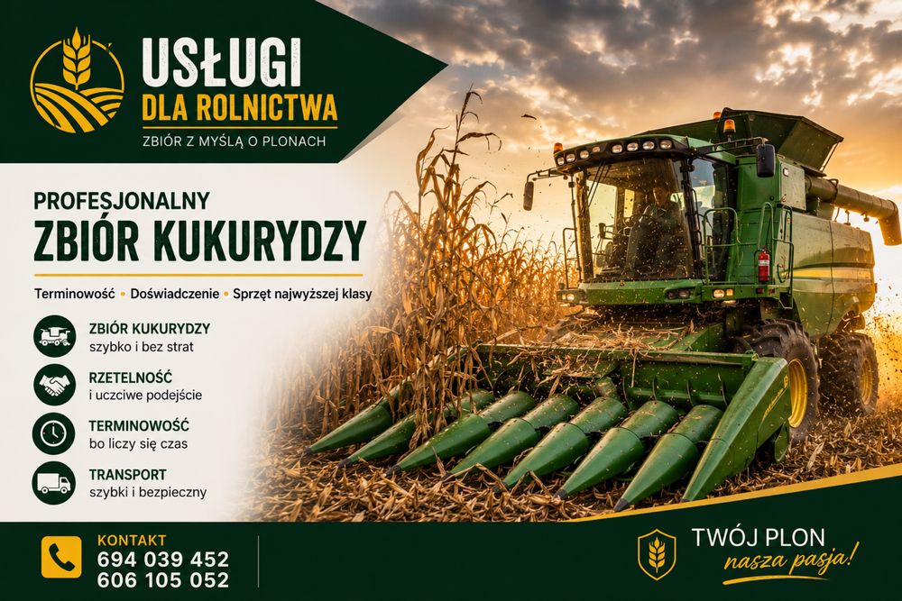 Koszenie kukurydzy
