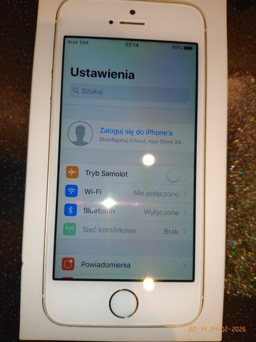 Apple Gold,iPhone SE 16GB smartfon telefon komórkowy,etui