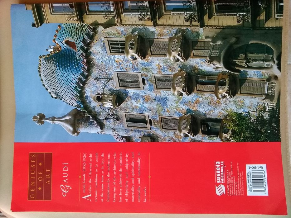 Livro Gaudi  génios da arte