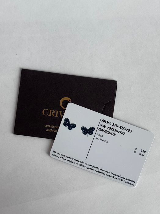 Сережки crivelli