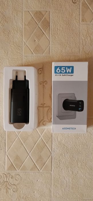 Лучшее GaN-зарядное устройство - Asometech на 65W