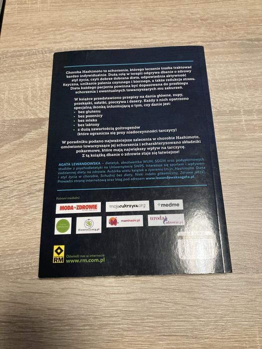 Dieta w chorobie Haszimoto Agata Lewandowska wydanie trzecie