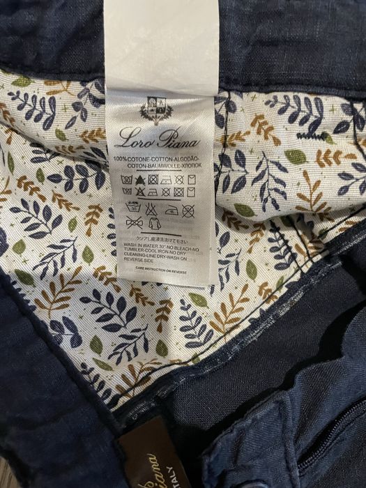 Льняні шорти Loro Piana