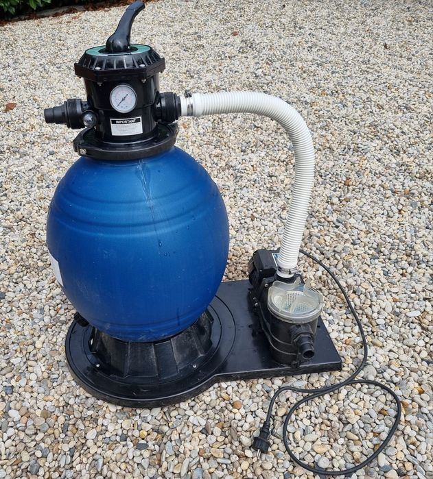 Motor e filtro para piscina