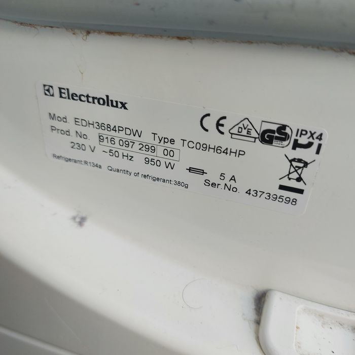Secador de roupa electrolux