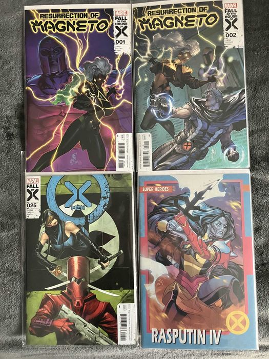 komiksy marvel - x-men, avengers, daredevil, scarlet witch