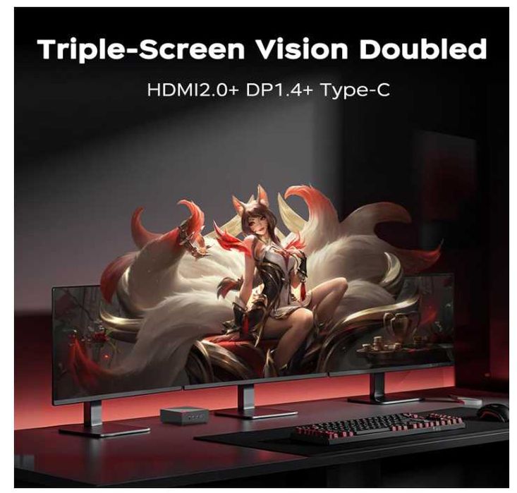 ACEMAGICIAN AM06PRO Mini PC, AMD Ryzen 5 7430U - mini PC