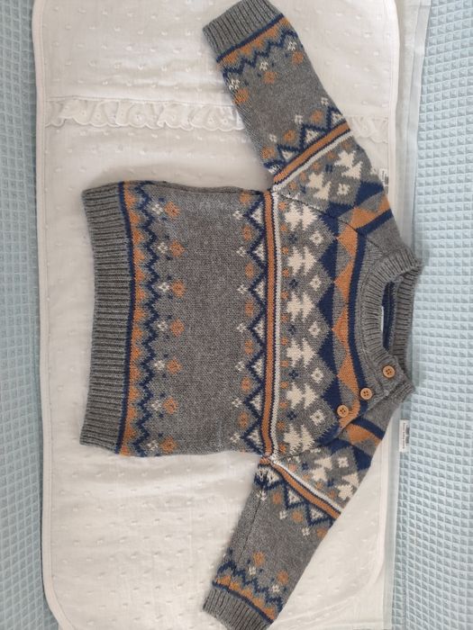 Camisola lã bebé 3M