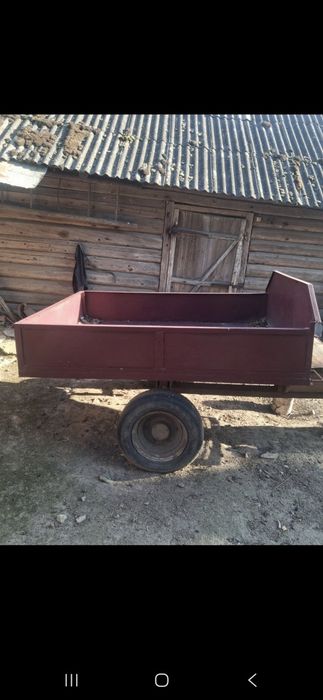 Продам прицеп для мотоблока, одноосный. Самоскид есть