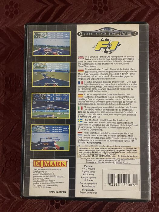 Jogo Sega Mega Drive