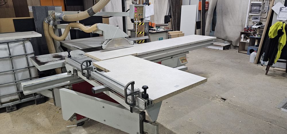 Pakiet maszyn piła formatyzerka numeryczna dwa odciagi cnc weeke bp12