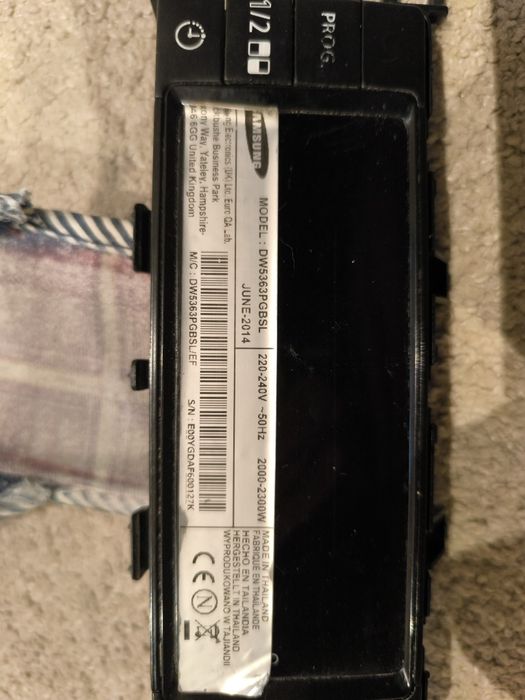 Programador máquina lavar loiça