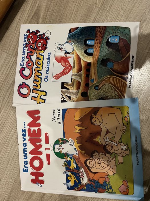 Coleção era uma vez o homem e o corpo humano - 1º livro