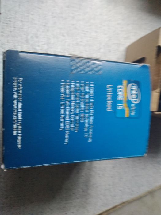 Процесор inter на компьютер