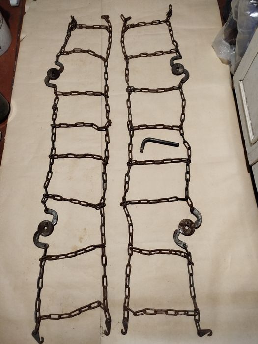 Ланцюґ протиковзання колеса з ключом для затяжки