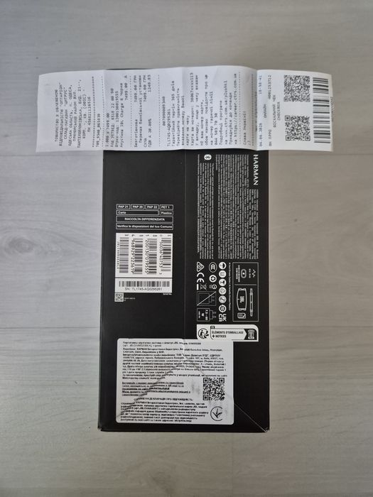 Колонка портативна акустика JBL by Harman Charge6 black Офіціал ЏИТРУС НОВА! Чек. Гарантія.