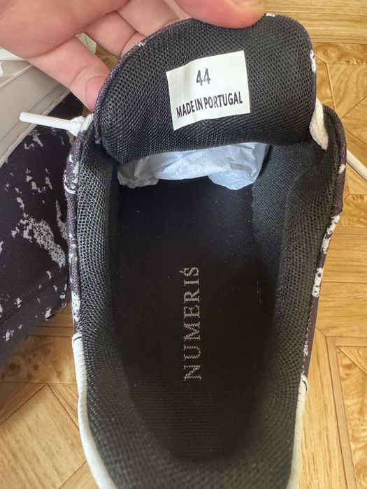 Кроссовки-кеды Numeris Acrylic Black/White