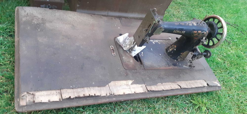 Góricke,maszyna do szycia, pokrywa, retro, PRL, vinted,rekwizyt.