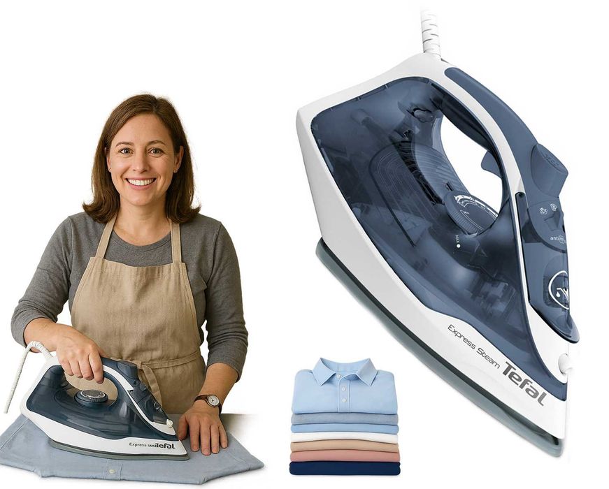 Żelazko parowe TEFAL Express Steam 2400W Ceramiczna