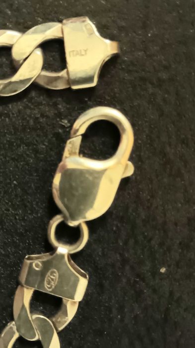 Gruby Łańcuch  PANCERKA  Srebro pr.925